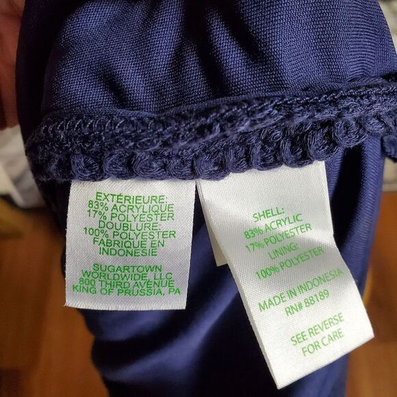 Vera Bradley High Neck Crochet Overlay Dress - Picture 7 of 7